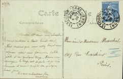 VINTAGE POSTCARD Issoudun House of Agnes Sorel