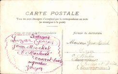 Castillo de Guillermo de la POSTAL de la VENDIMIA de Poitou