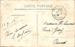 VINTAGE POSTCARD Massive of Pralognan seen of the Collar of Forelaz