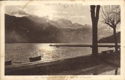 CPA Annecy Lever du Soleil sur la Tournette