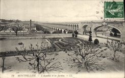 CPA Montpellier L'Aqueduc et les Jardins