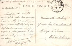 Apse de Lyon de la POSTAL de la VENDIMIA de Jean Saint y Basilique de Fourviere