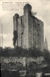 VINTAGE POSTCARD Holy Emilion Castle of the King
