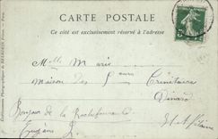 CPA La Rochefouchauld Chateau Galerie
