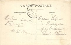 CPA Bareges Vue Generale Prise du Haut de la Ville Ane Femme 