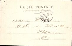 VINTAGE POSTCARD Berck Beach the Maritime Hospital and Gardens