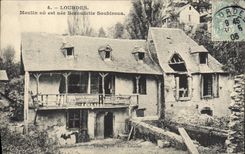 VINTAGE POSTCARD Heavy Mill or was born Bernadette Soubirous