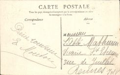 El molino pesado de la POSTAL de la VENDIMIA o era Bernadette nata Soubirous