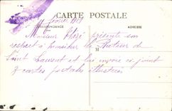 VINTAGE POSTCARD Cathedral of Rheims Apse Head of angle