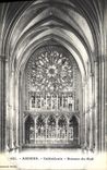 VINTAGE POSTCARD Amiens Cathedral Rosette of the South