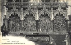 CPA Amiens Cathedrale Vie de Saint Firmin
