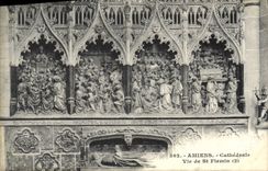 CPA Amiens Cathedrale Vie de Saint Firmin