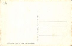 CPA Chamonix Mer de Glace vue du Chapeau