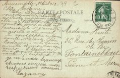 POSTAL de la VENDIMIA masiva del hotel de Mont Blanc del mar de Montenvers del hielo