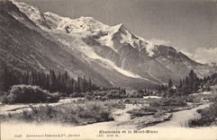 CPA Chamonix et le Mont Blanc