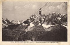 CPA Chamonix Mont Blanc Teleferique de Plan Praz Brevent