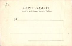 VINTAGE POSTCARD Drill of Fontainebleau Falls of Franchard after the fire