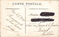 VINTAGE POSTCARD Fantasy Woman Good memory