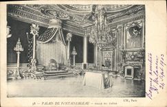 CPA Palais De Fontainebleau Salle Du Trone