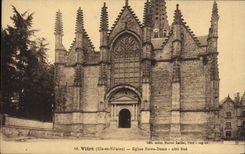 VINTAGE POSTCARD Pane Notre Dame Church