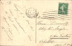 CPA Nancy Arc de Triomphe vu de la place de la Carriere