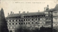 CPA Blois Le Chateau Facade Francois 1er