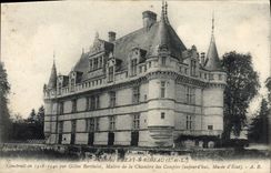 CPA Chateau d'Azay Le Rideau