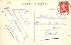 VINTAGE POSTCARD Divine Fashionable country inn Of William the Conqueror the Room Of the Virgin