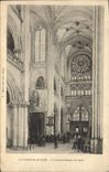 CPA Le Cathedrale De Senlis La Grande Rosace Du Nord