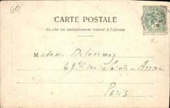 VINTAGE POSTCARD the Cathedral De Senlis the Large Rosette Of North