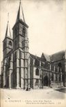 VINTAGE POSTCARD Chaumont the Church Holy Jean Baptist