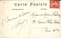 VINTAGE POSTCARD Tours Old Cloister Of the Canons of Gatien Saint