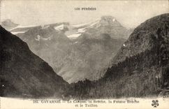 CPA Gavarnie Le Casque La Casque La Breche et le Taillon