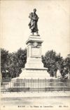 VINTAGE POSTCARD Mason the Statue Of Lamartine