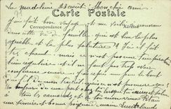 VINTAGE POSTCARD Mason the Statue Of Lamartine