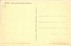 CPA Nancy Hemicycle De La Place Carriere