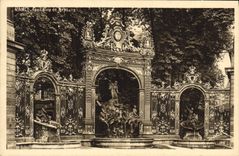 CPA Nancy La Coquette Fontaine De Neptune