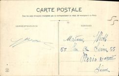 VINTAGE POSTCARD the Pyrenees Solid mass of Carlitte Pond of Lanoux