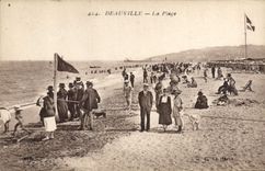 CPA Deauville La Plage