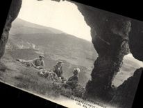 VINTAGE POSTCARD Picturesque Auverpme Caves De Chateauneuf close St Nectary
