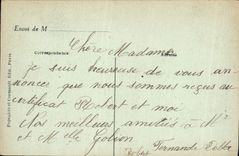 VINTAGE POSTCARD Paris the Avenue Of the Bois de Boulogne and Arc de Triomphe of the place of Etoile