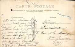 Esquina de Dieppe de la POSTAL de la VENDIMIA de la playa