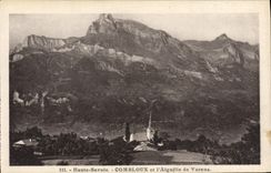 VINTAGE POSTCARD High Savoy Combloux And I' Aiguille De Varens