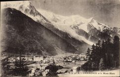 CPA Chamonix Et Le Mont Blanc