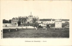 Castillo de la POSTAL de la VENDIMIA de Chantilly entrado