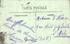 POSTAL Clermont-Ferrand View Taken De Royat de la VENDIMIA