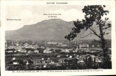 CPA Aix Les Bains Celebre station thermale vue de la colline de Tresserve 