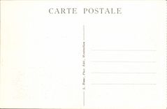 VINTAGE POSTCARD Aix Surroundings Les Bains Lake Of Le Bourget seen of the rocks of Chambotte