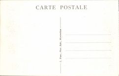 VINTAGE POSTCARD Aix Surroundings Les Bains the Castle De Bourdeau And the Lake Of Le Bourget