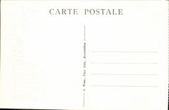 VINTAGE POSTCARD Aix Les Bains House Lamartine Street of the Bath Henri IV Old Perier pension